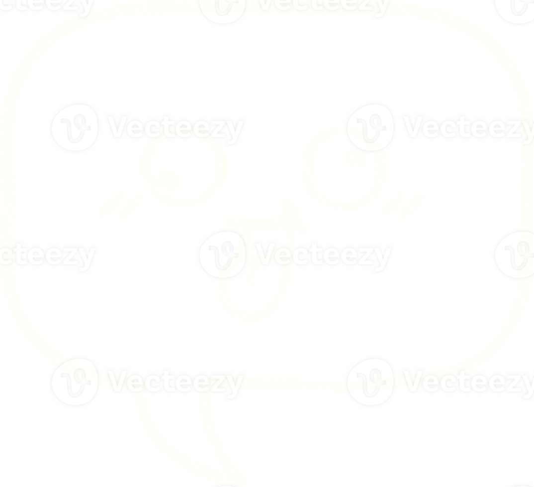 Speech Bubble Chalk Drawing png