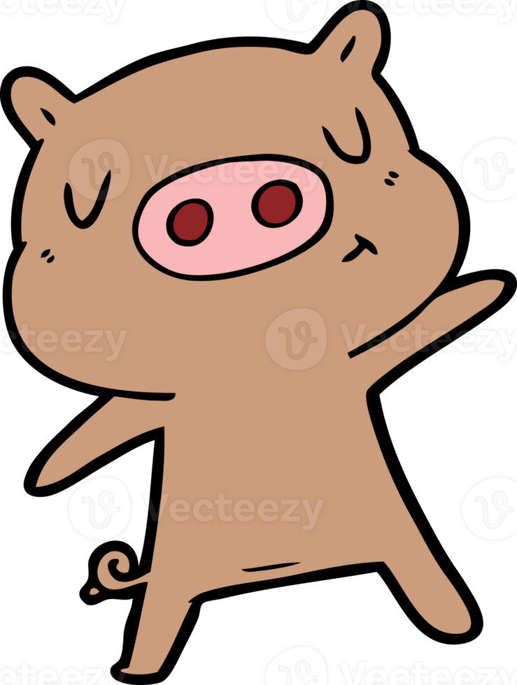 cartoon content pig png