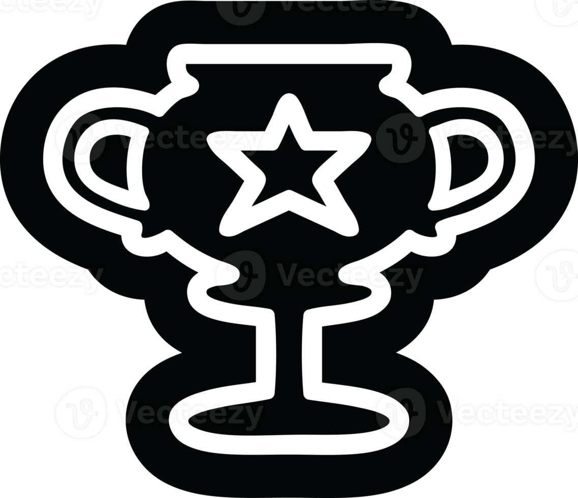 trophy cup icon symbol png