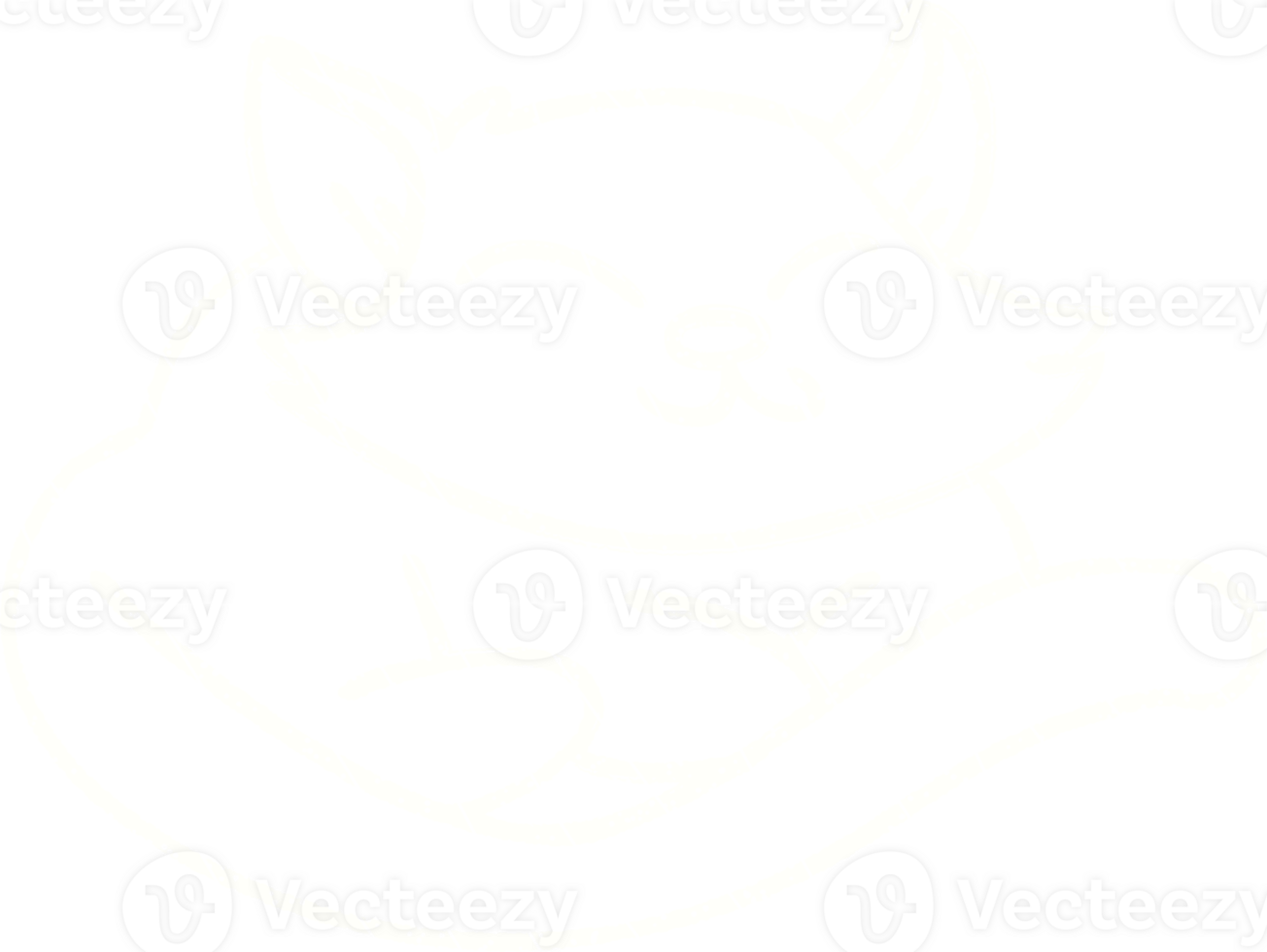 Cat Chalk Drawing png