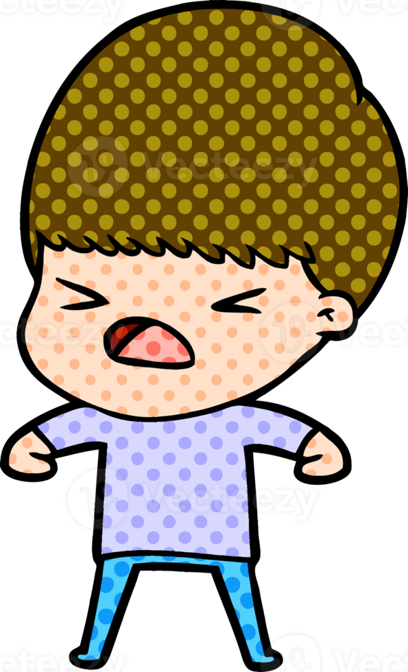 cartoon stressed man png