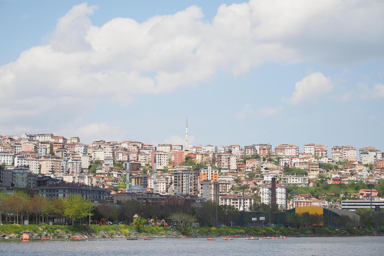 turkey istanbul 14 january 2024. view of Bosporus in Istanbul in turkey . photo