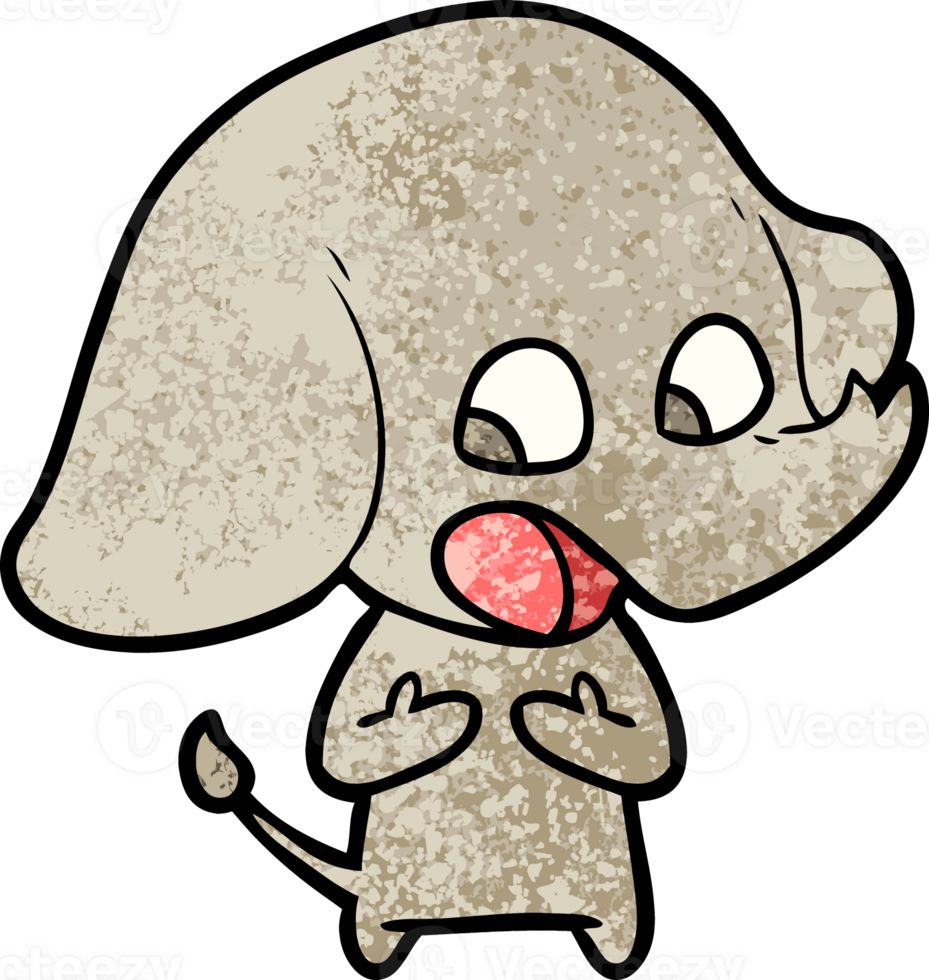 cute cartoon elephant png