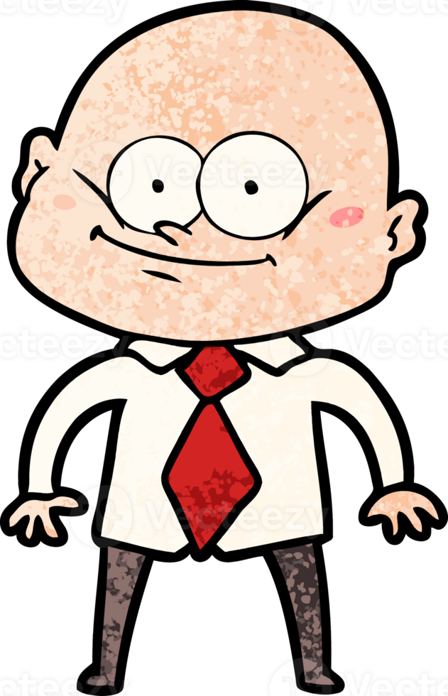 cartoon manager man staring png