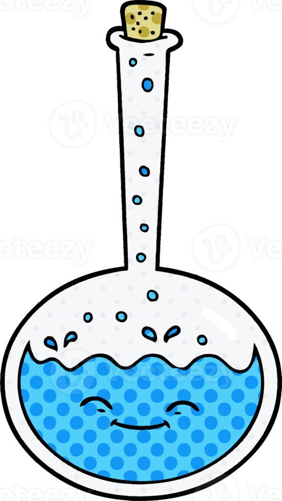 cartoon chemical reaction png