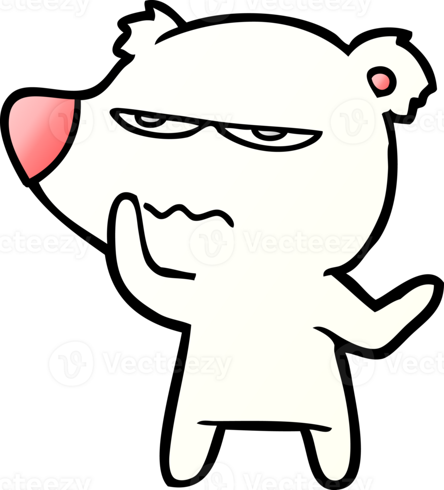 polar bear cartoon png