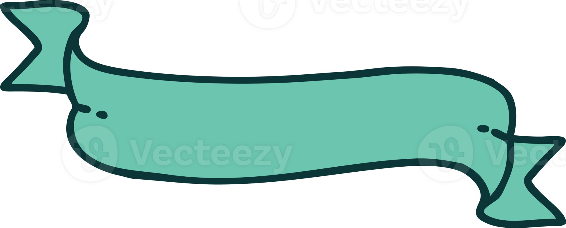 iconic tattoo style image of a banner png