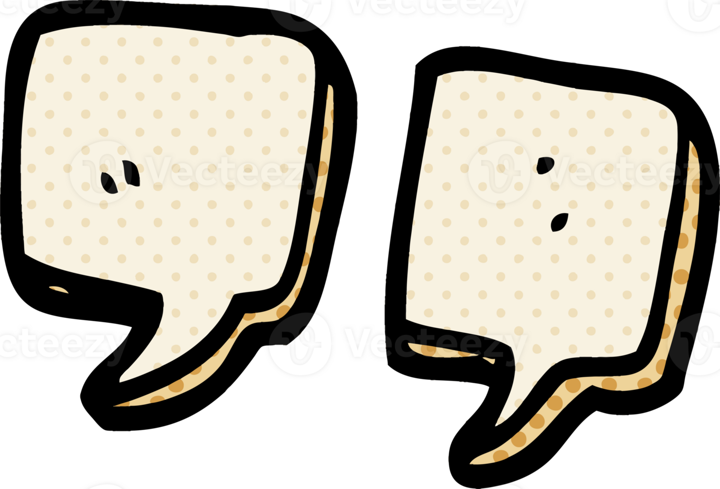 cartoon doodle quotation marks png