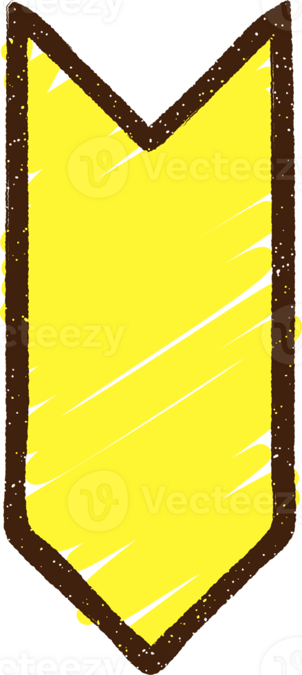 Pointing Arrow Chalk Drawing png