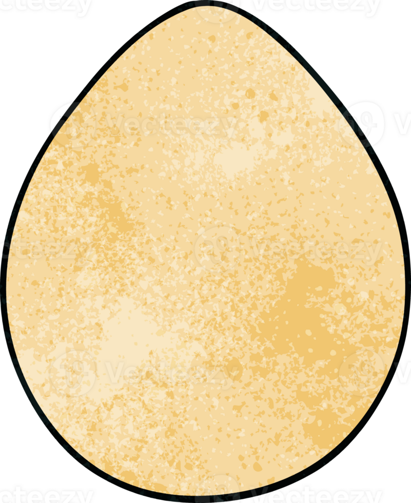 hand drawn quirky cartoon egg png