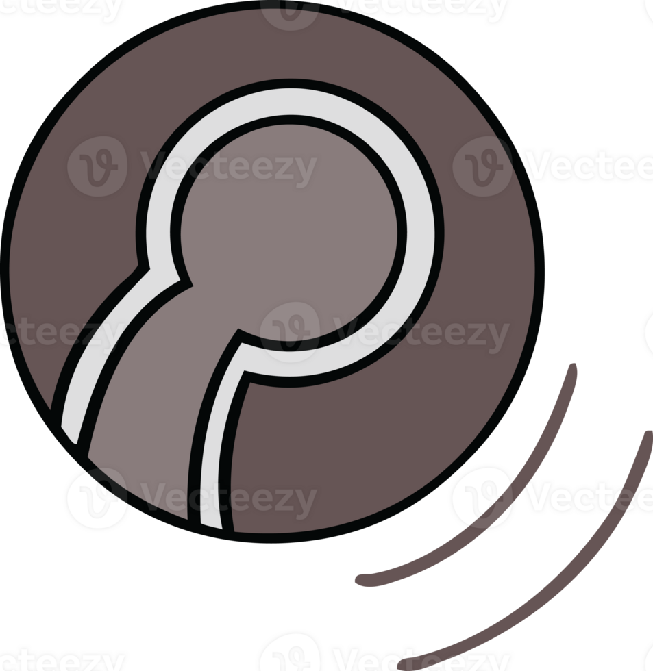 cute cartoon of a bowl ball png
