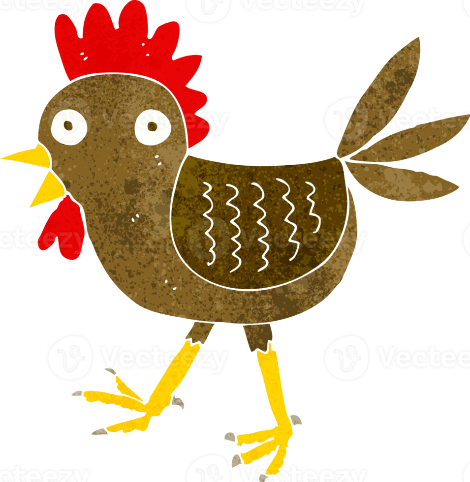 funny cartoon chicken png