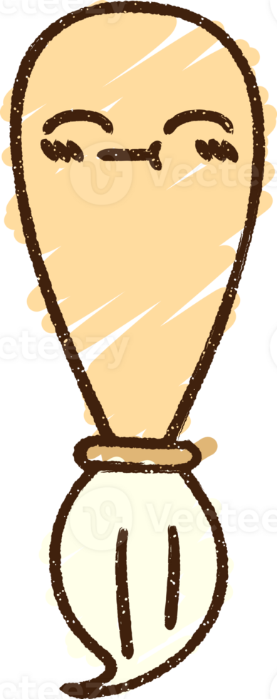 Paint Brush Chalk Drawing png