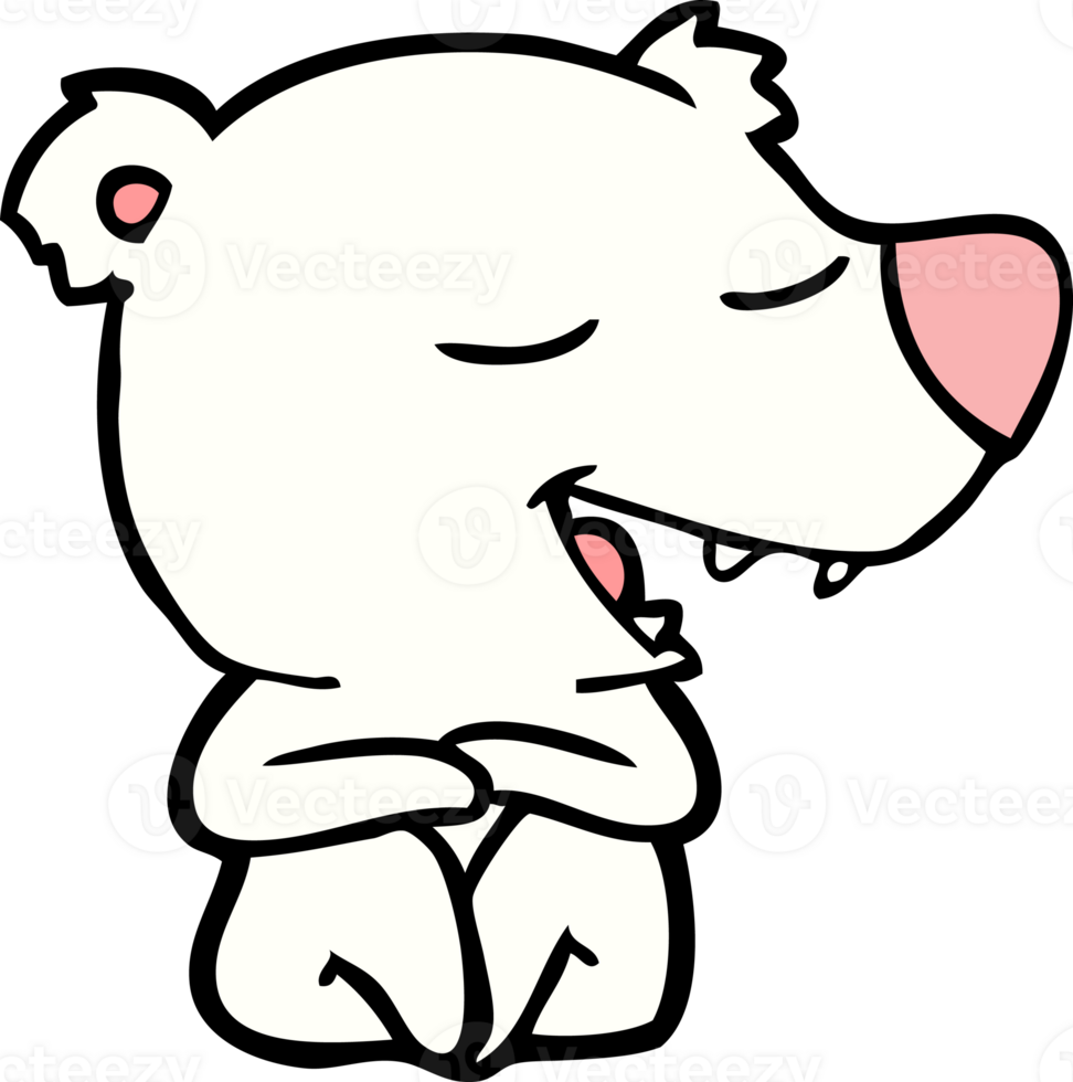 polar bear cartoon png