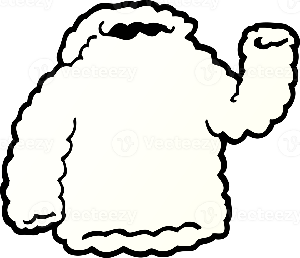 cartoon fleece hoody png