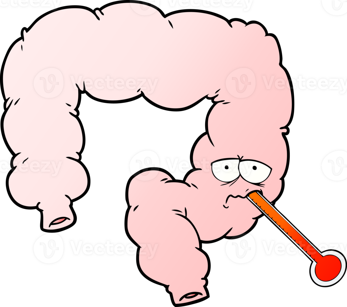 cartoon unhealthy colon png