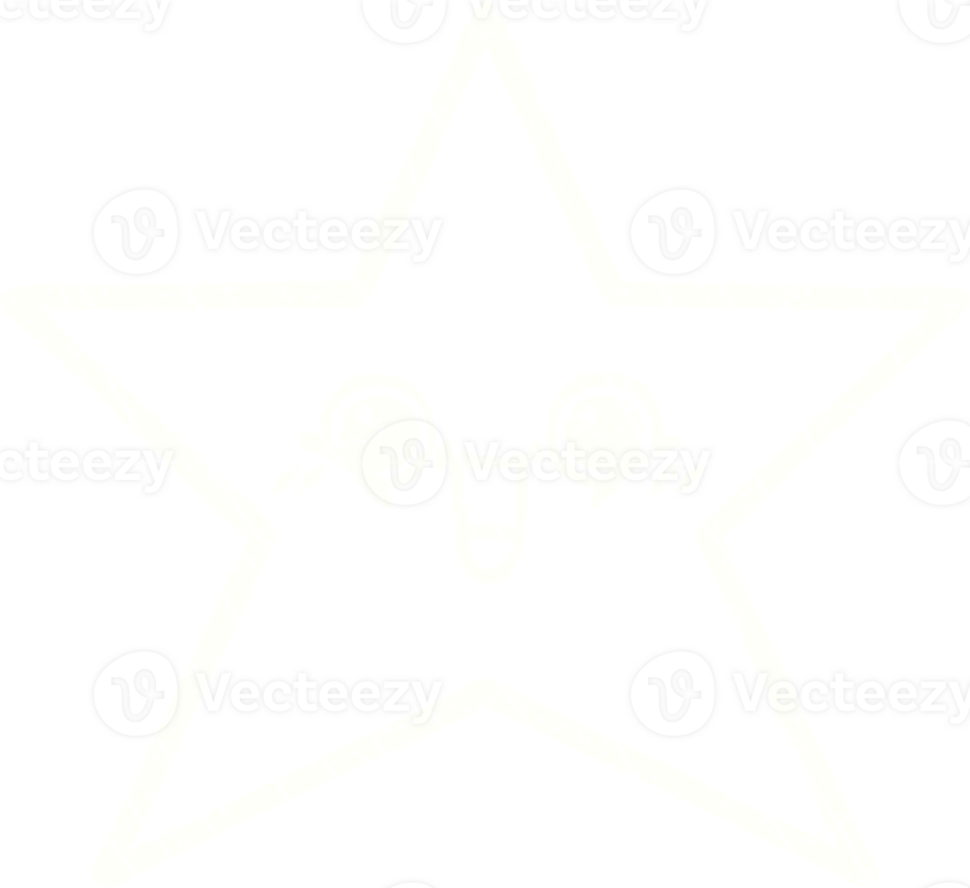 Star Chalk Drawing png