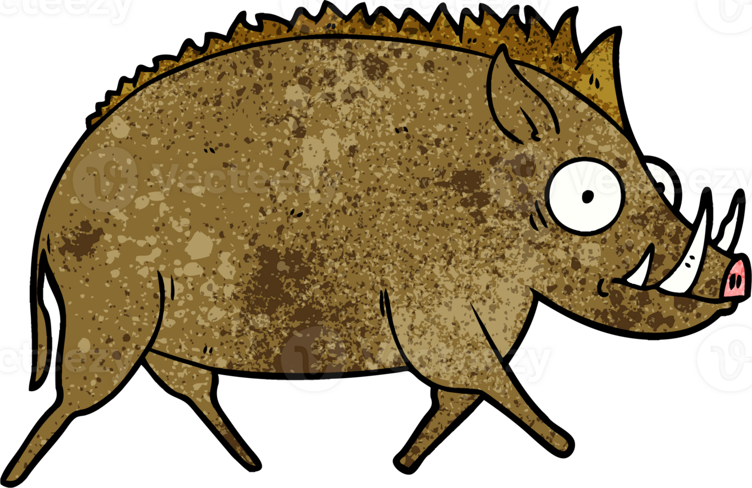 cartoon wild boar png