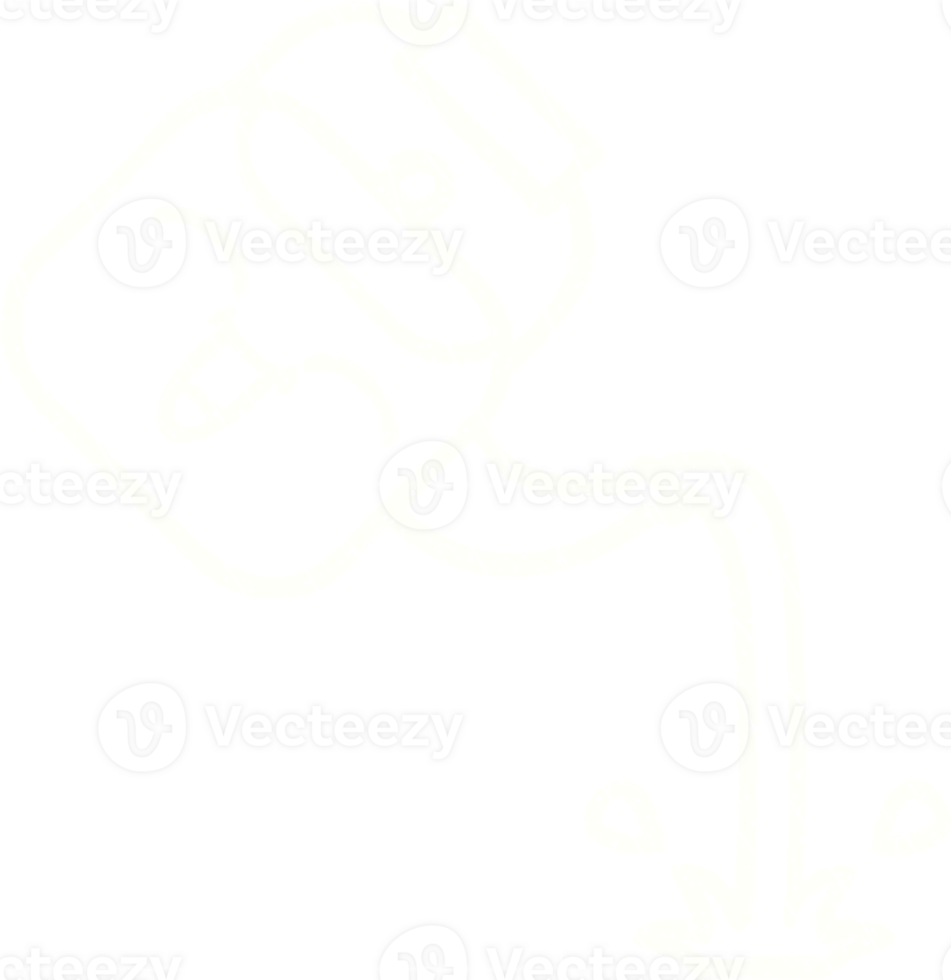 Pouring Kettle Chalk Drawing png