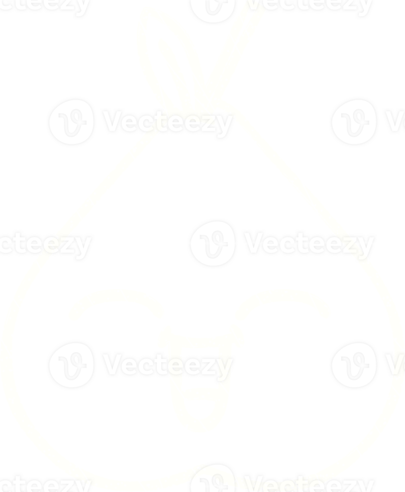 Happy Pear Chalk Drawing png