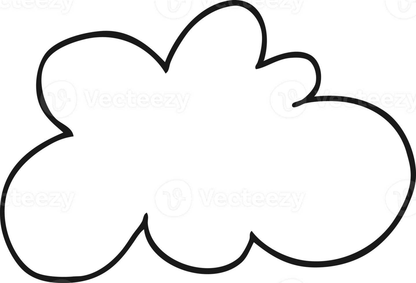 cartoon decorative cloud symbol png