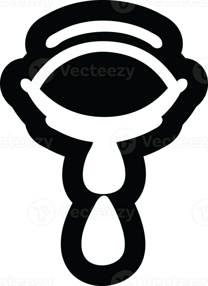 crying eye icon symbol png