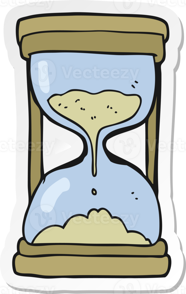 sticker of a cartoon timer png