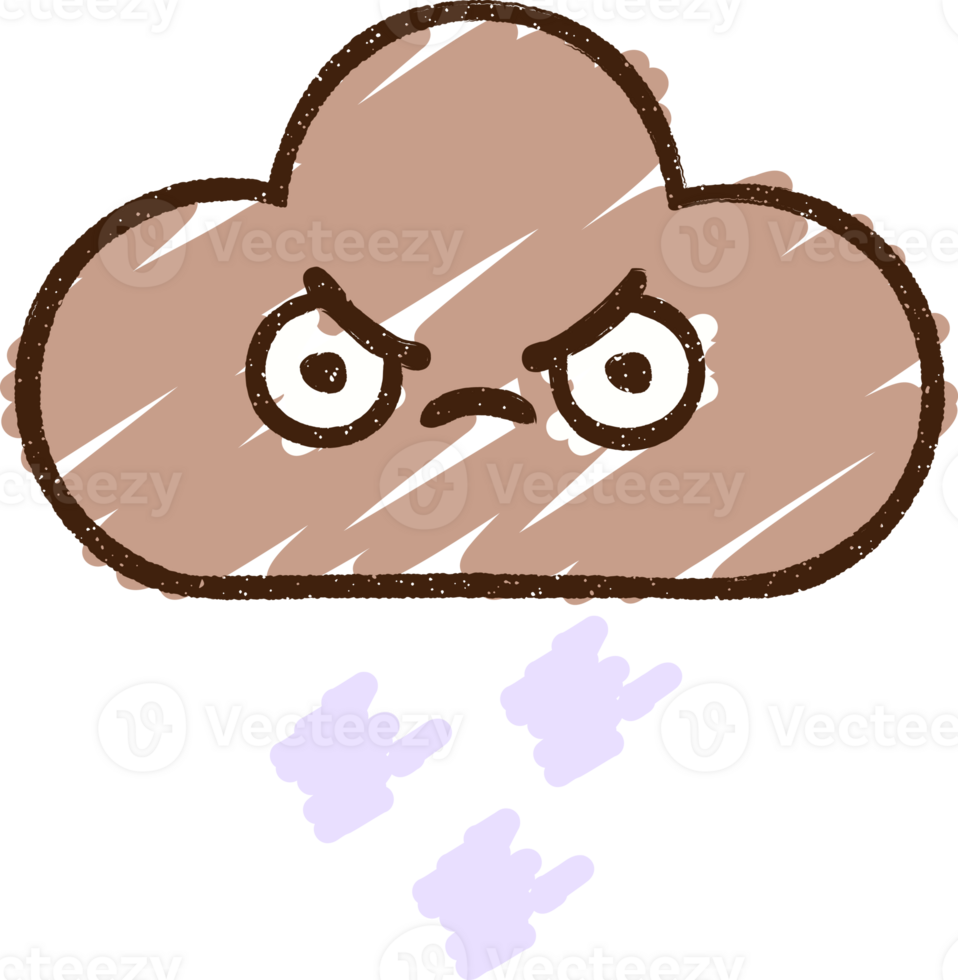 Cloud Chalk Drawing png