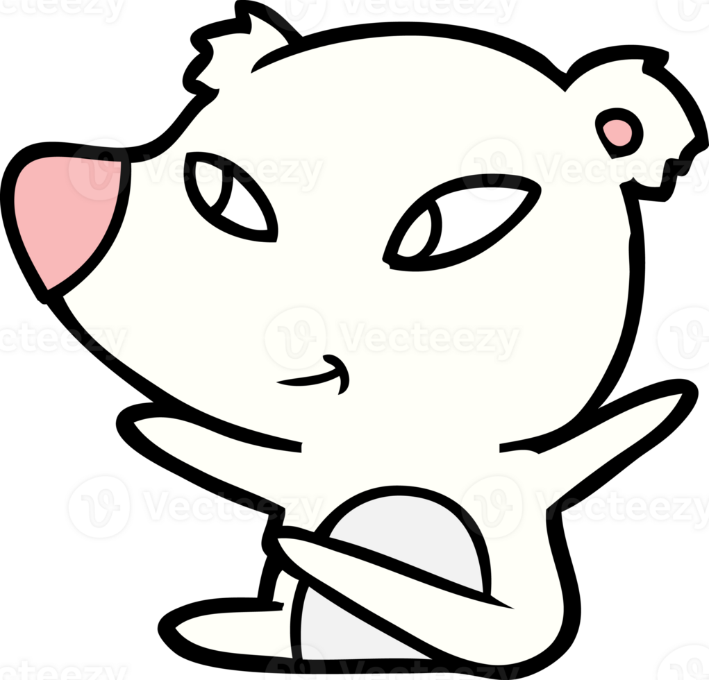 polar bear cartoon png