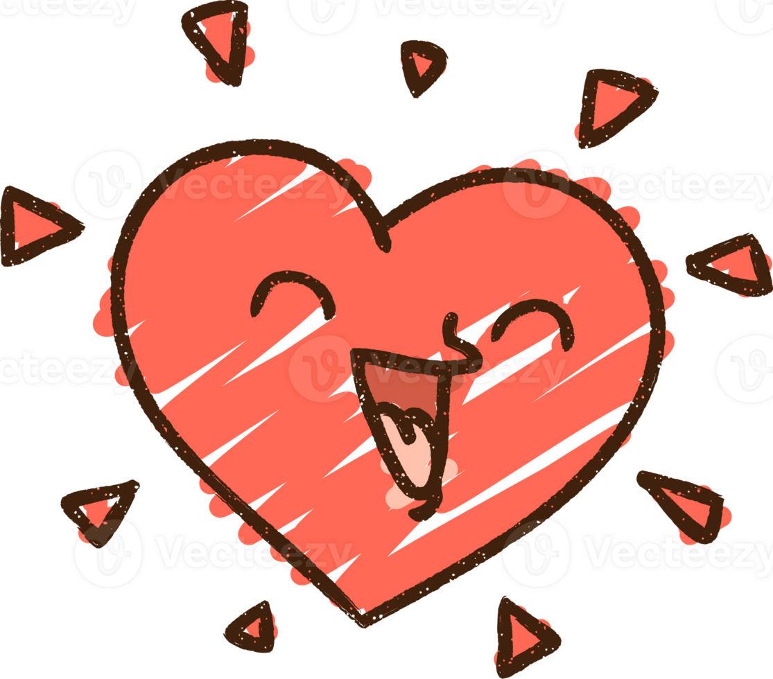 Heart Chalk Drawing png