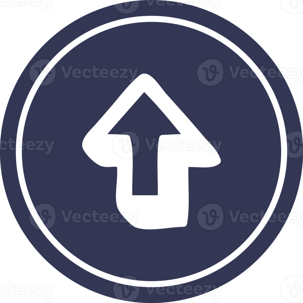 direction arrow circular icon symbol png