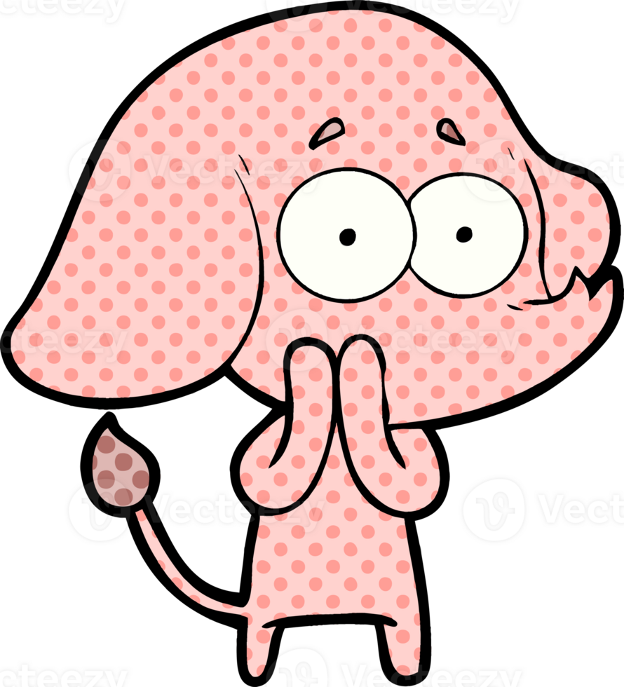 cartoon unsure elephant png