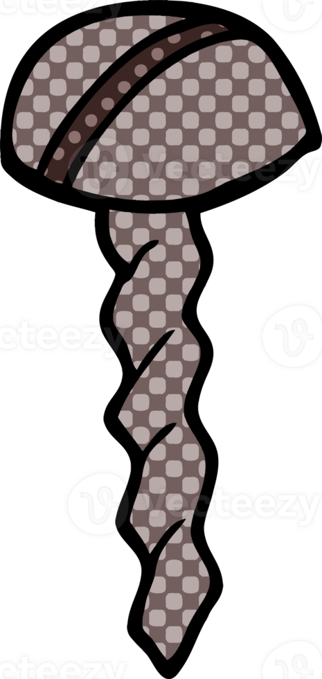 cartoon doodle screw png
