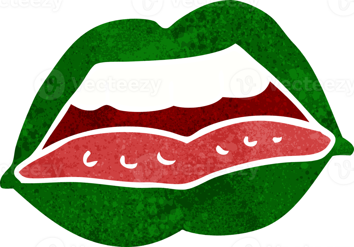 cartoon sexy halloween lips symbol png
