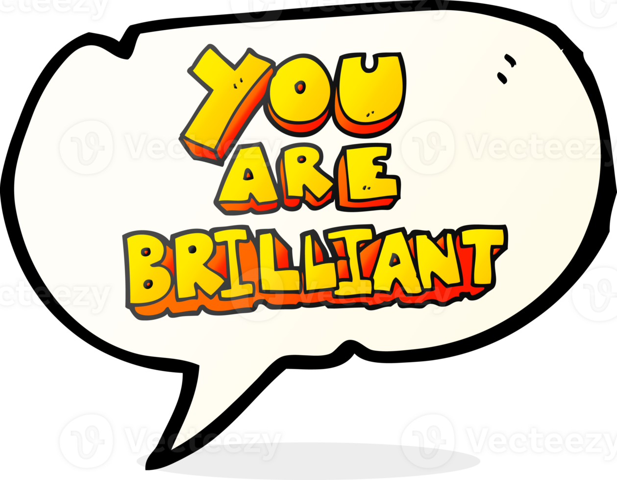 you are brilliant    drawn speech bubble cartoon symbol png