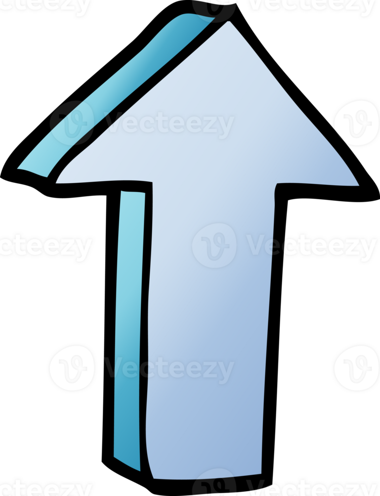 cartoon doodle arrow png