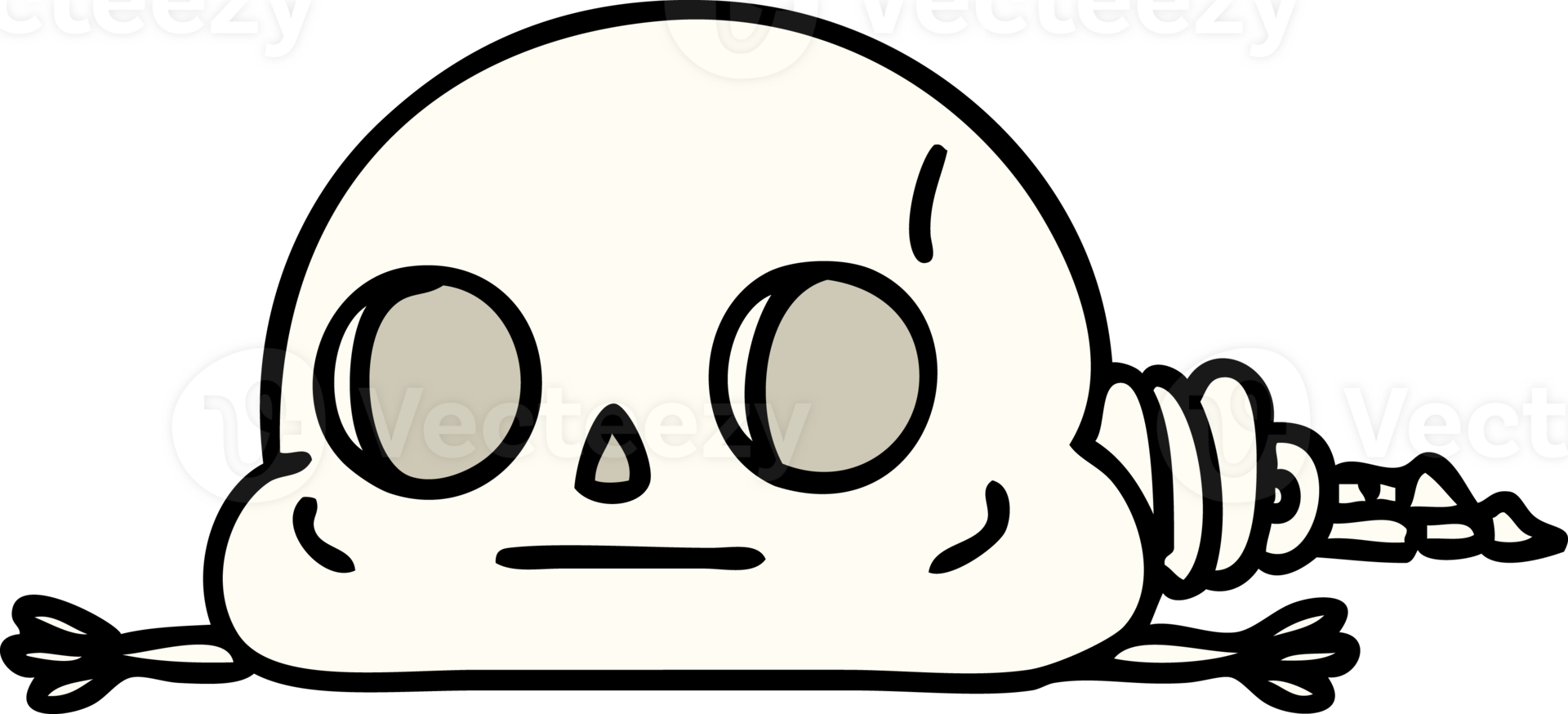 my word this skeleton has faceplanted the floor poor thing png