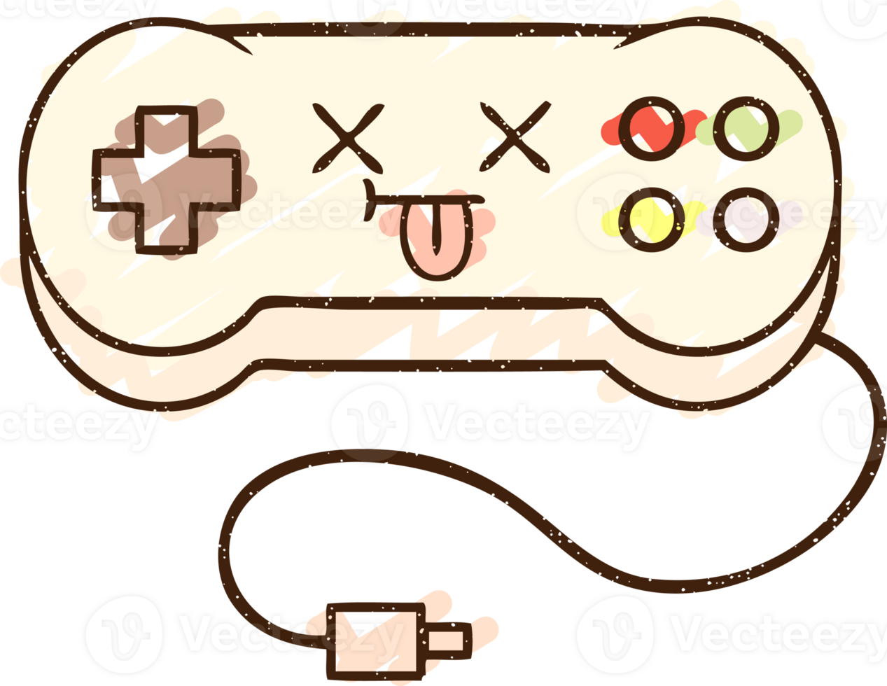 Dead Controller Chalk Drawing png