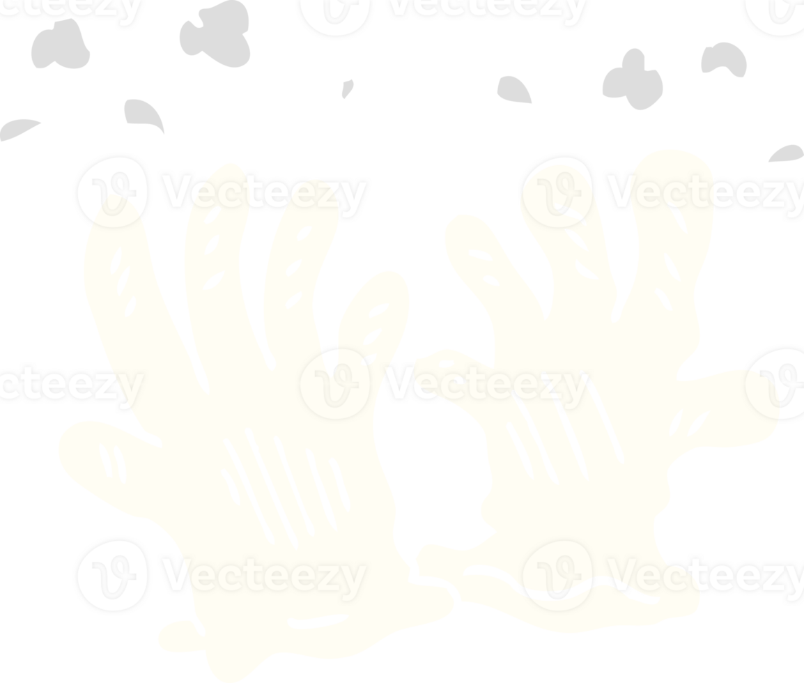 cartoon doodle sterile gloves png
