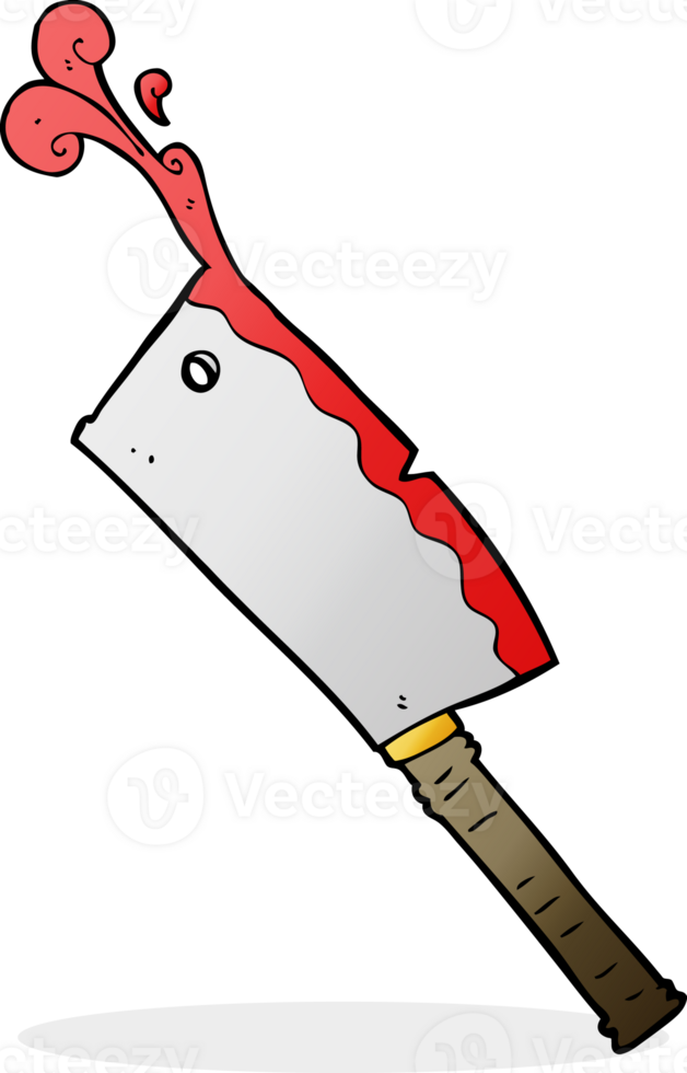 cartoon meat cleaver png