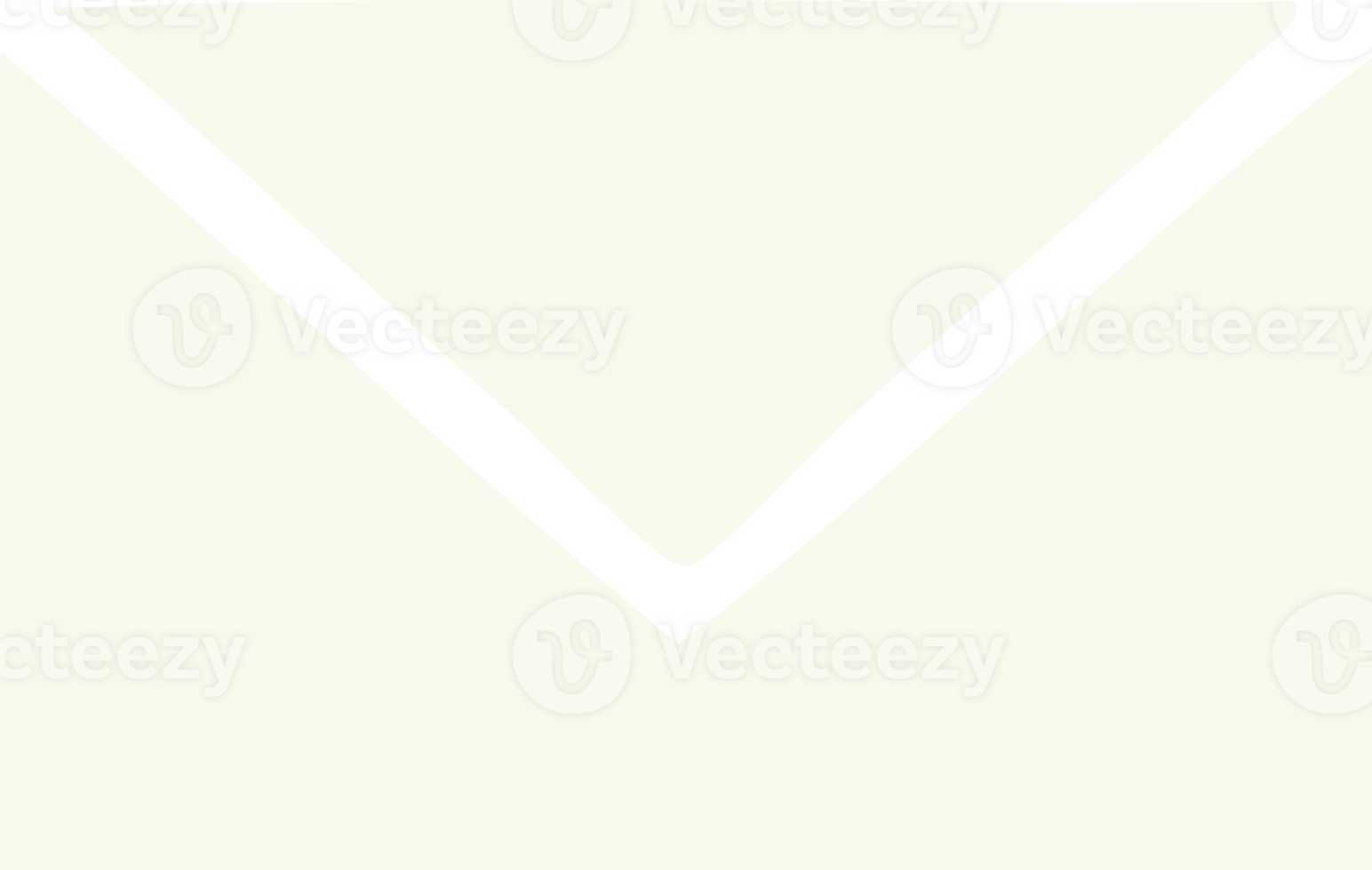 flat color retro cartoon of a paper envelope png
