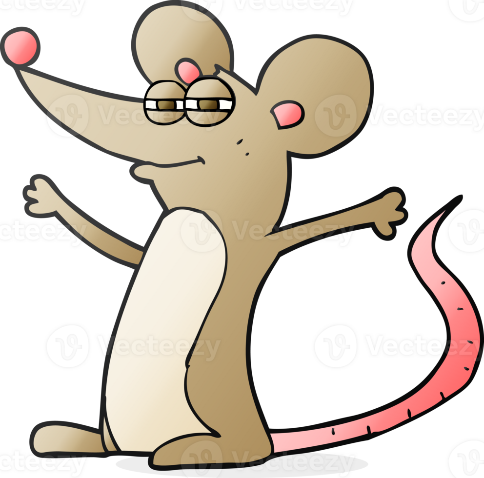 drawn cartoon mouse png