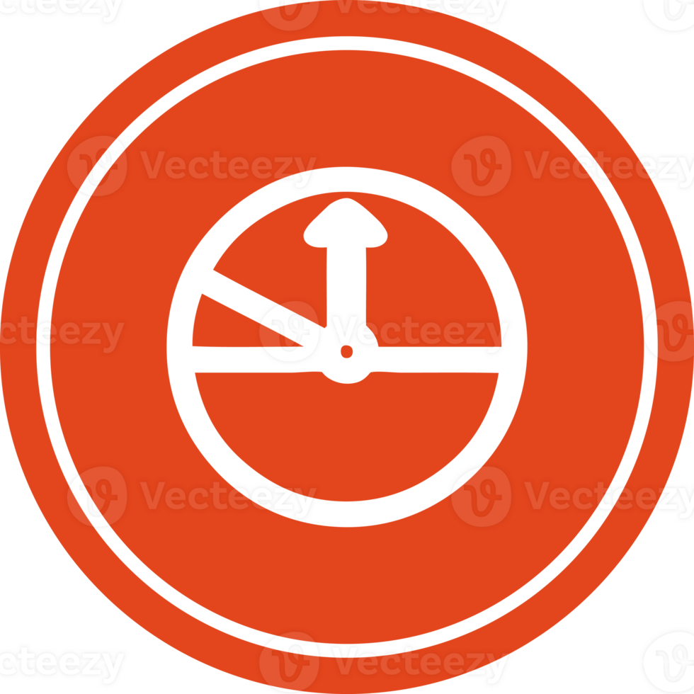 velocímetro circular icono símbolo png