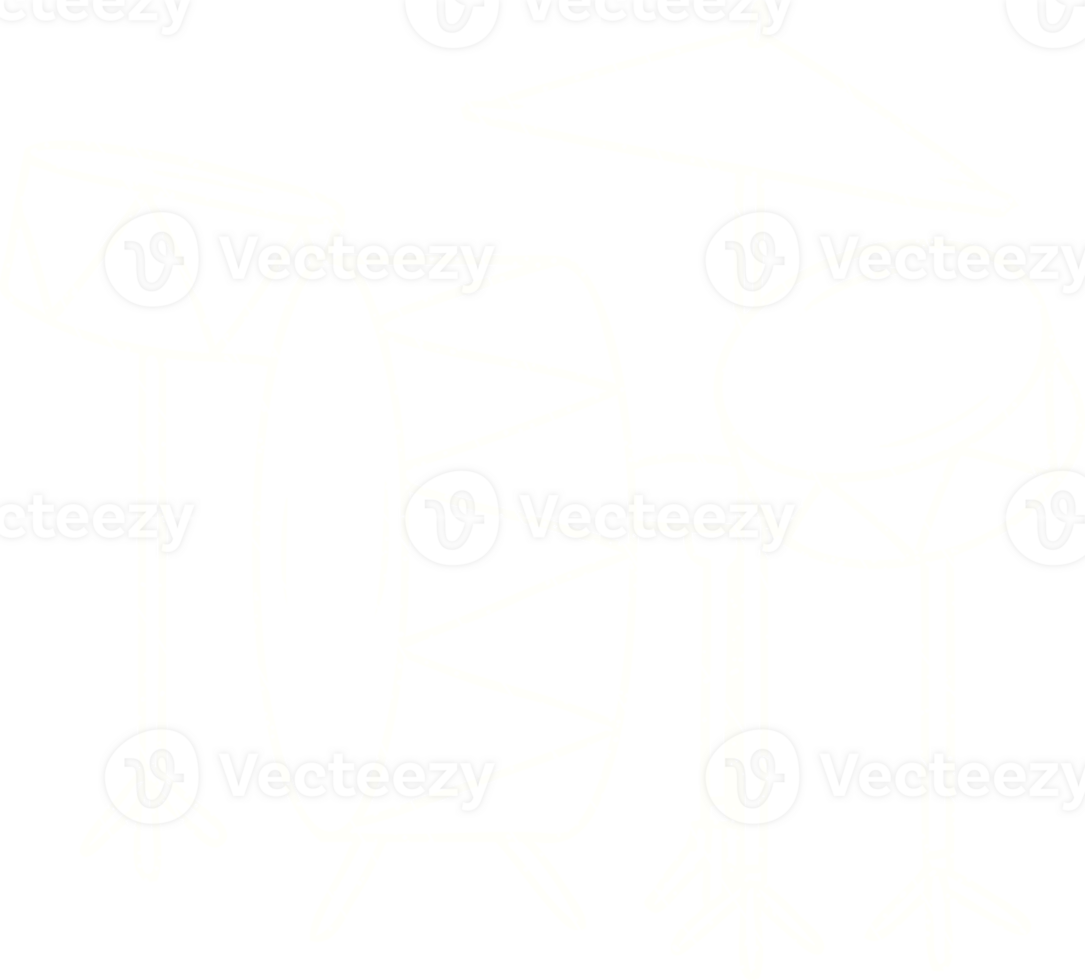 Drumkit Chalk Drawing png