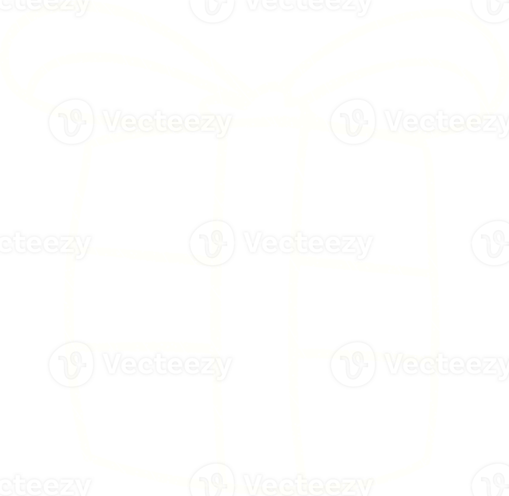 Christmas Present Chalk Drawing png