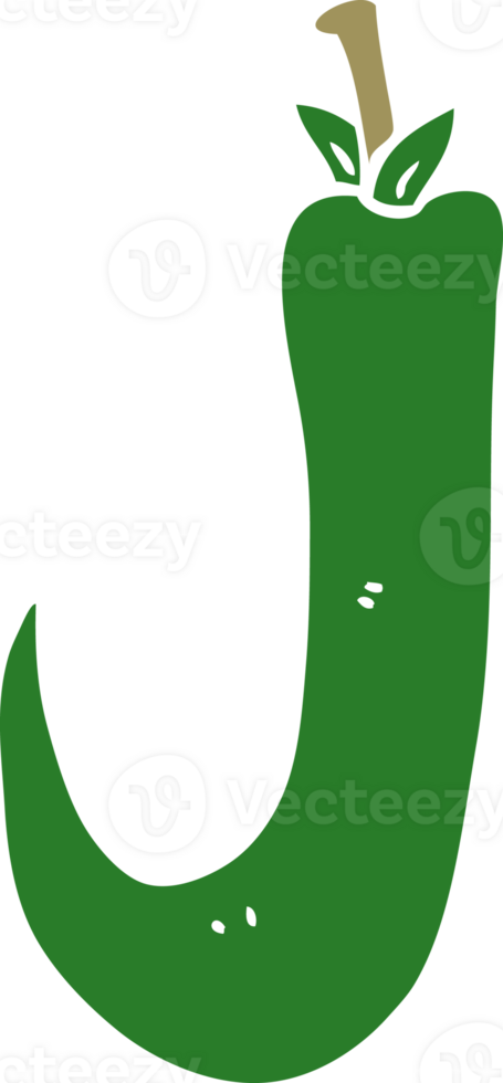 cartoon doodle chilli pepper png