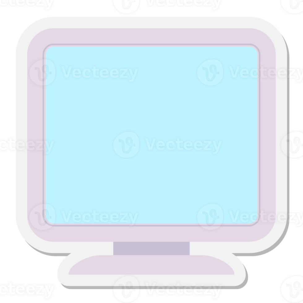computer screen sticker png