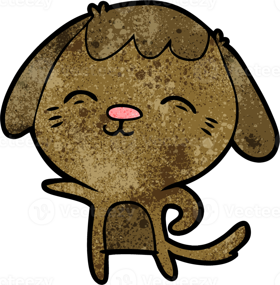 happy cartoon dog png