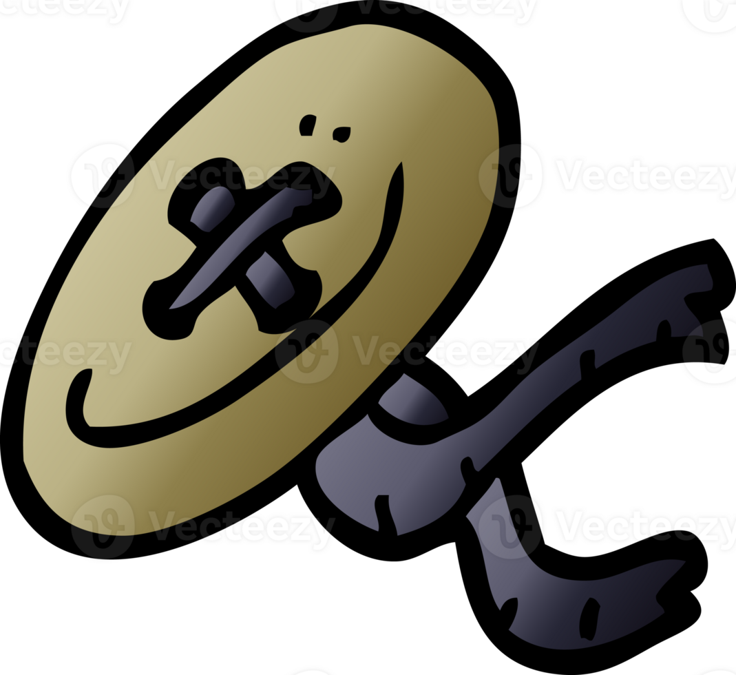 cartoon doodle button png
