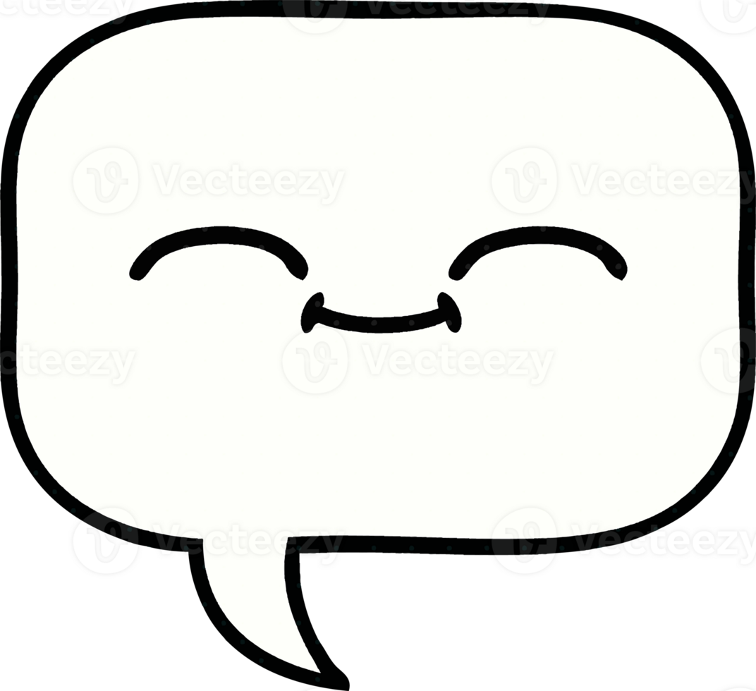comic book style cartoon of a speech bubble png